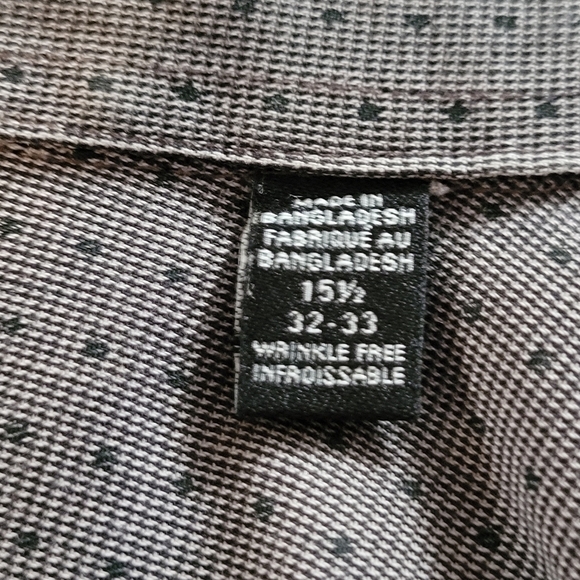 UNLISTED BY KENNETH COLE Men's Dress Shirt, Slim Fit, Size 15.5 Neck - Picture 10 of 13